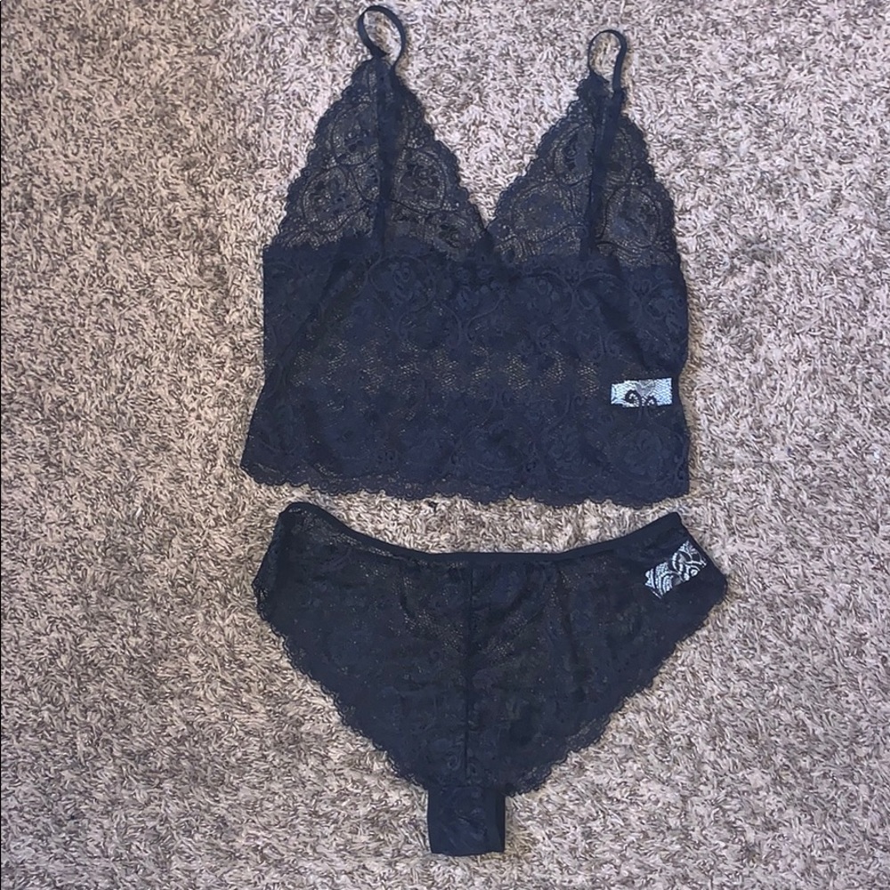 Black Lingerie Set